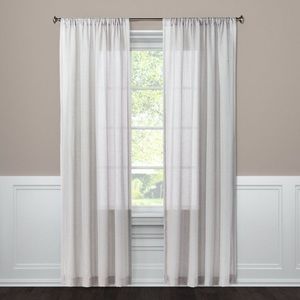 Threshold Sheer Curtain Panel
